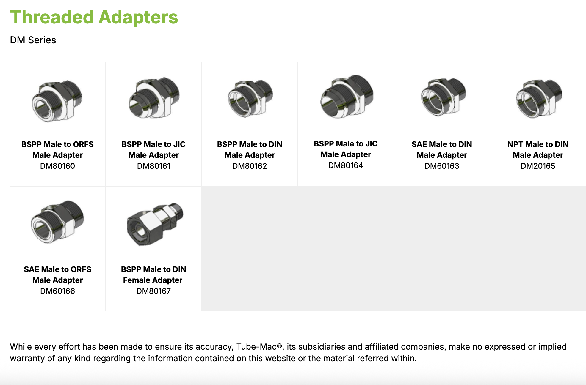 Threaded Adapters